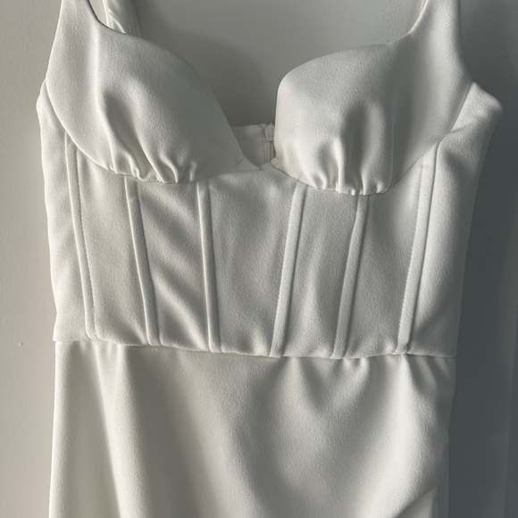 ZARA white corset mini dress XS - Picture 5 of 6